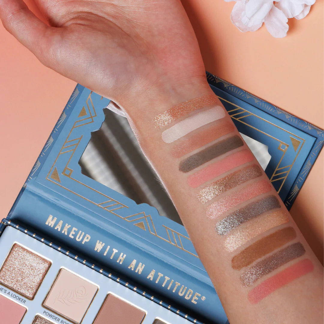 Rude Cosmetics The Roaring 20's - 12 Color Eyeshadow Palette - Chanteuse