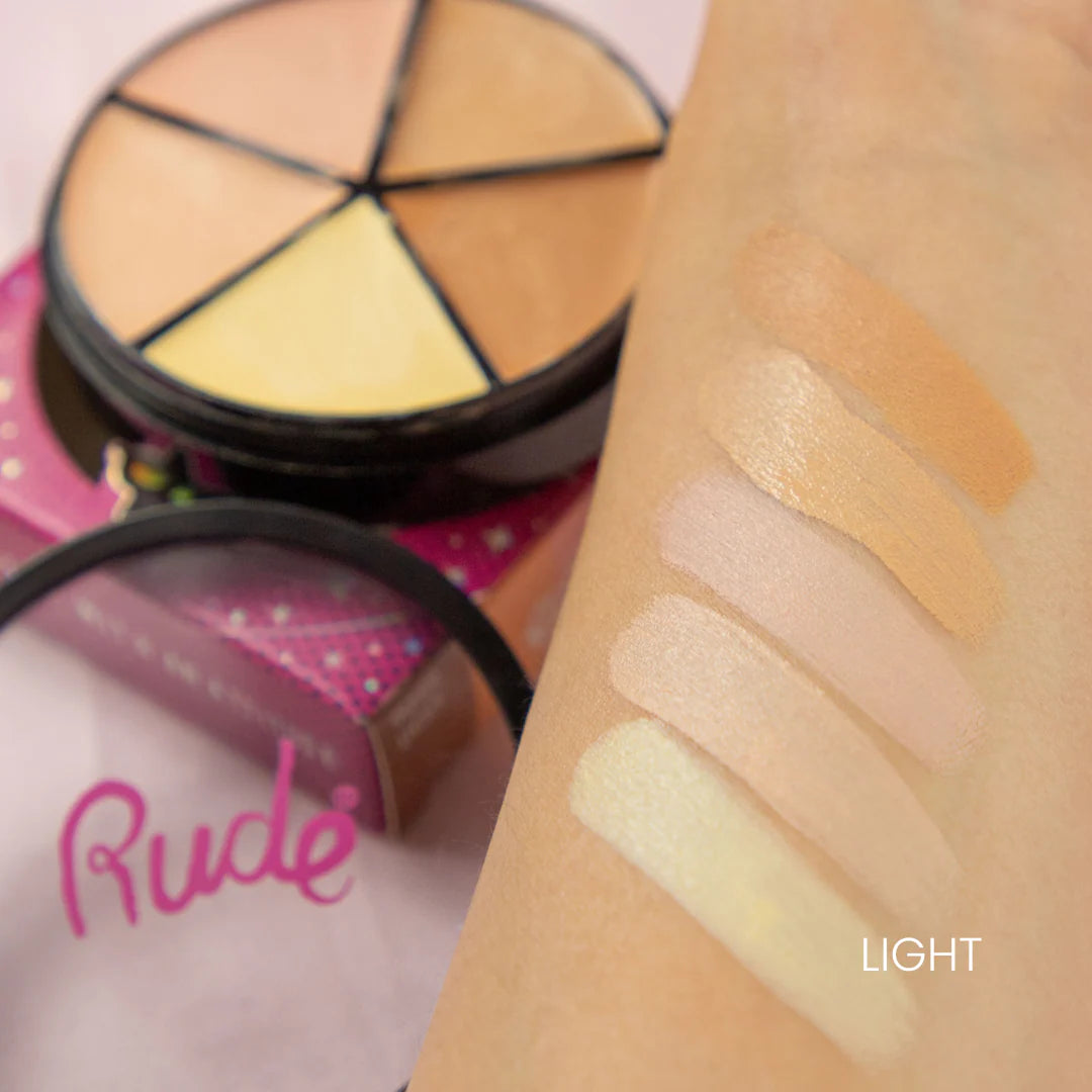 Rude Cosmetics Fabulous Concealer Wheel