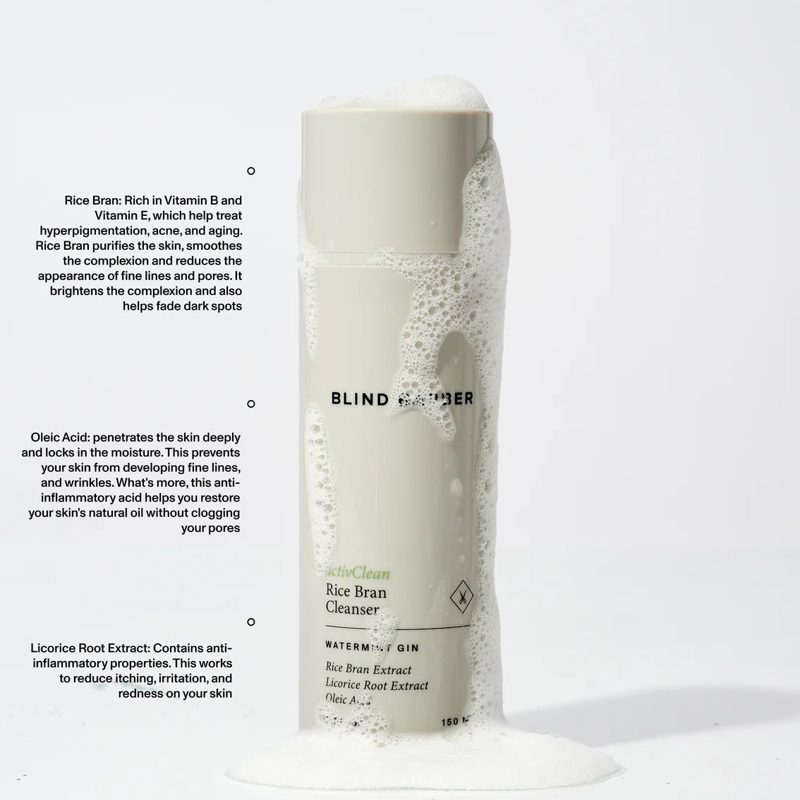 Blind Barber activClean Rice Bran Face Cleanser