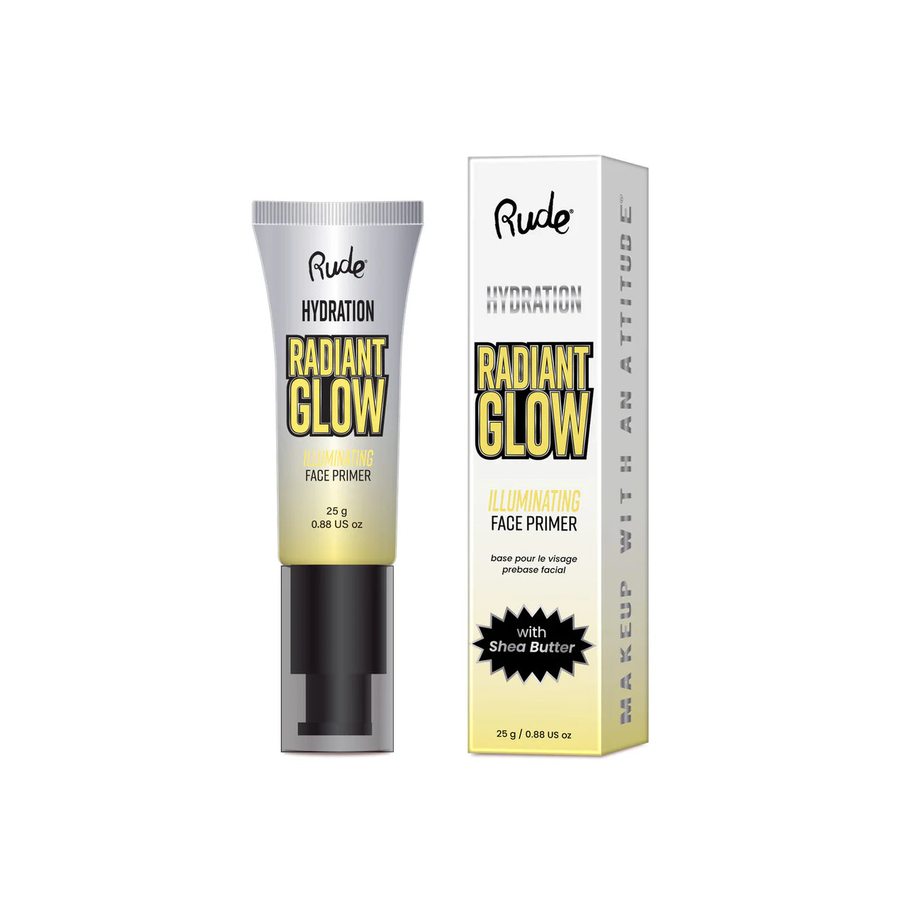 Rude Cosmetics Hydration Collection Radiant Glow Illuminating Face Primer