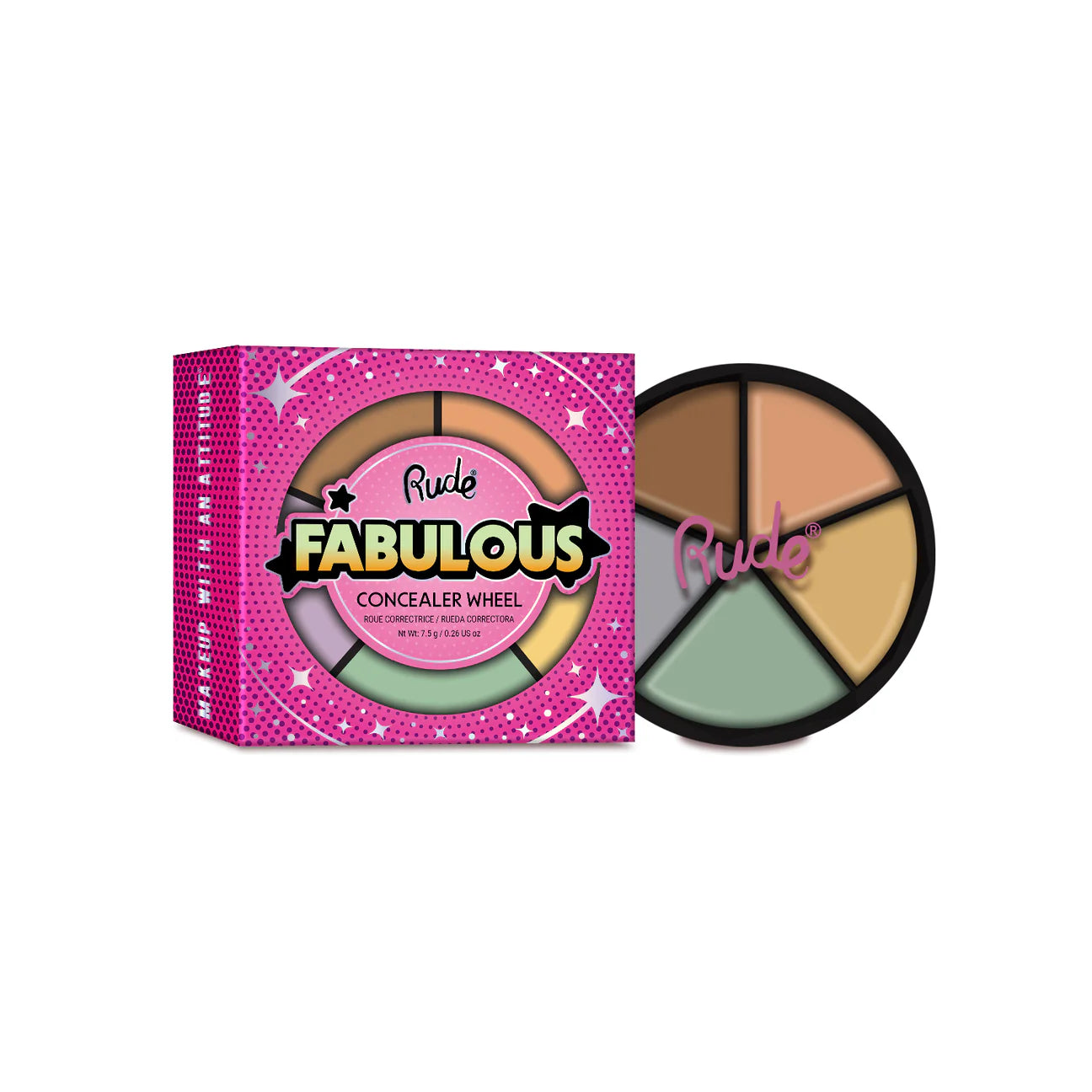 Rude Cosmetics Fabulous Concealer Wheel