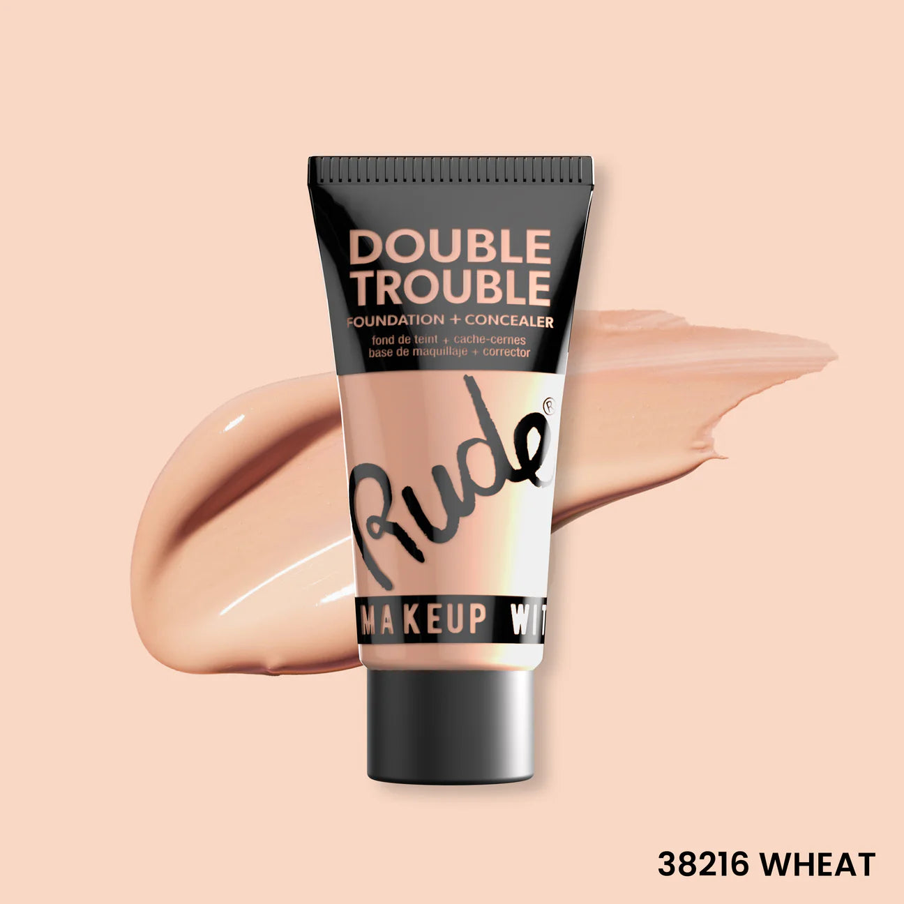 Rude Cosmetics Double Trouble Foundation and Concealer
