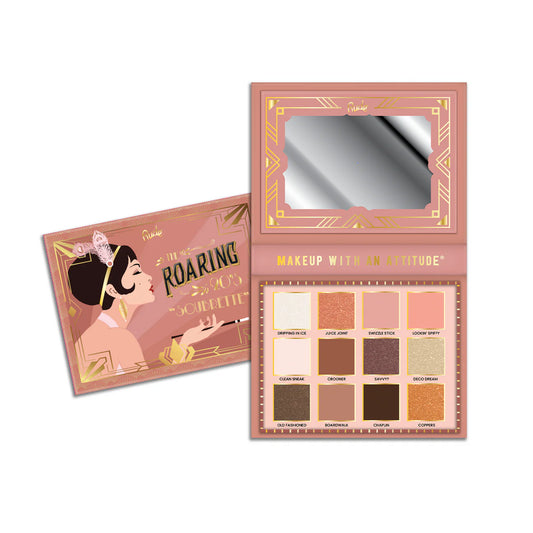 Rude Cosmetics The Roaring 20's 12 Color Eyeshadow Palette - Soubrette