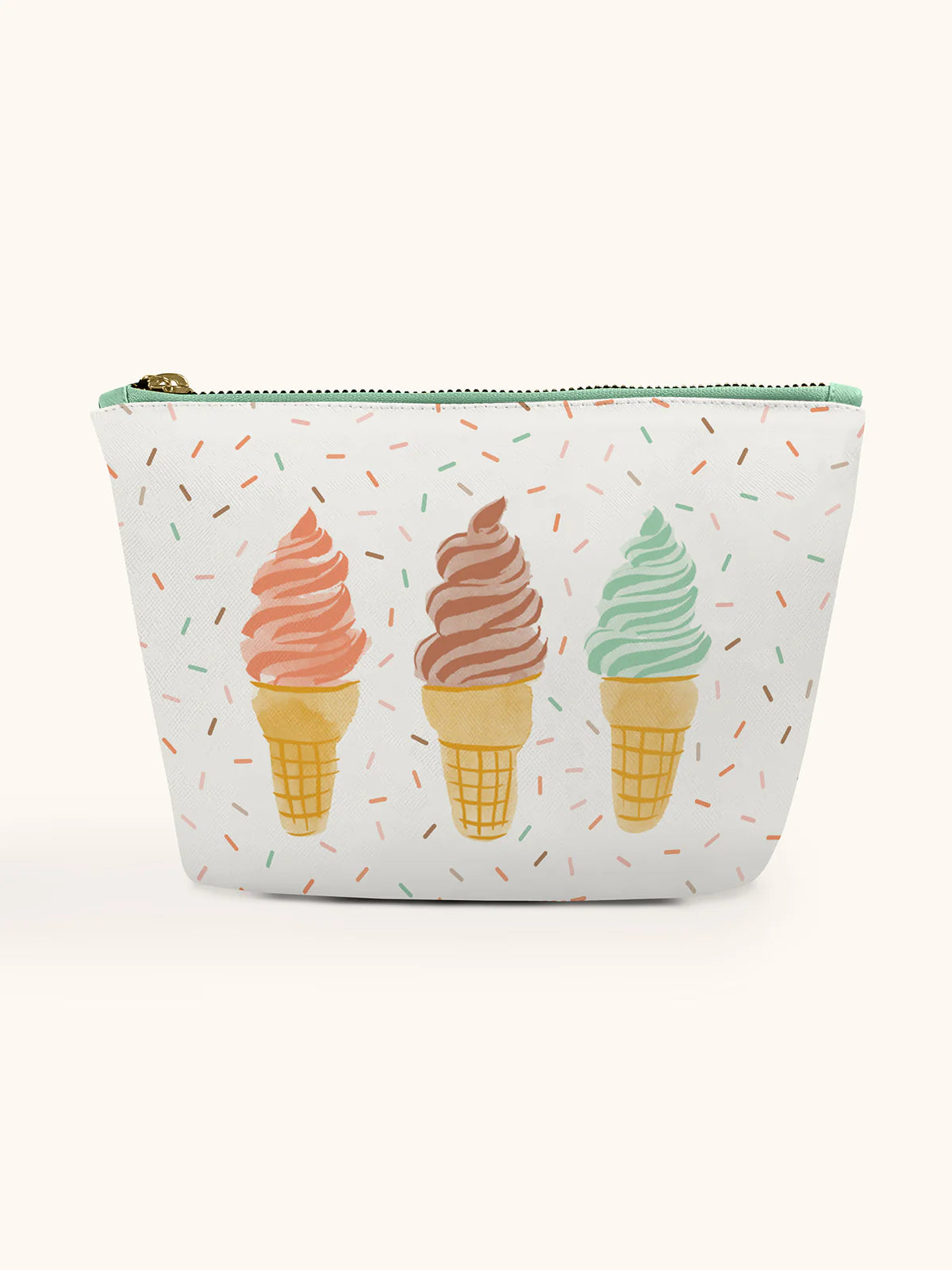 Clutch cosmetics bag