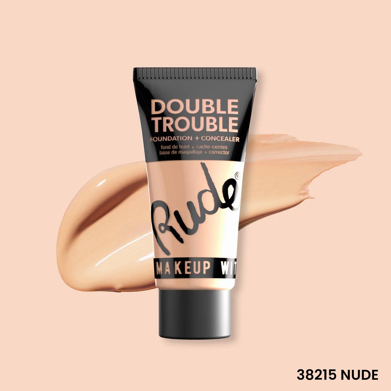 Rude Cosmetics Double Trouble Foundation and Concealer