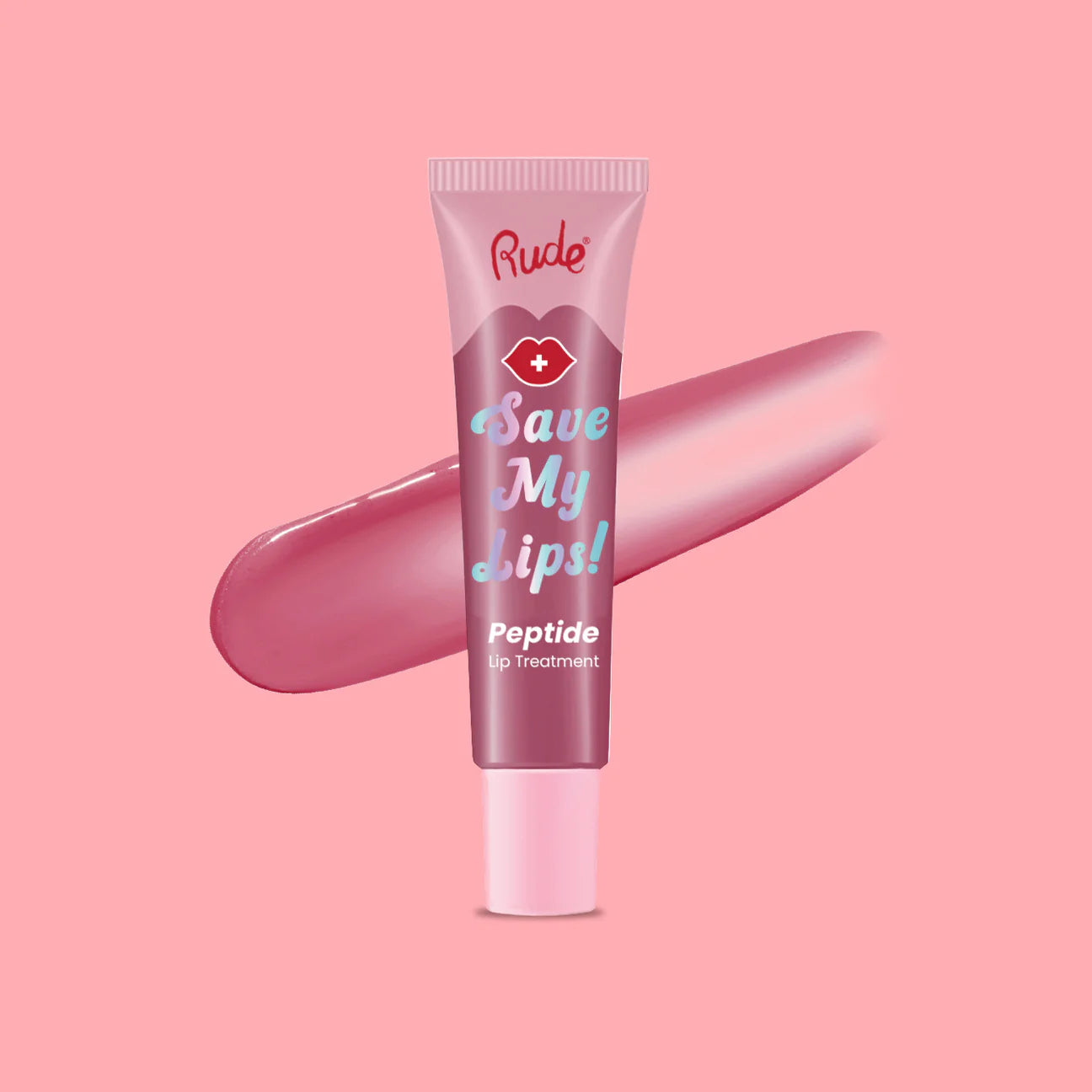 Rude Cosmetics Save My Lips Peptide Lip Treatment gloss