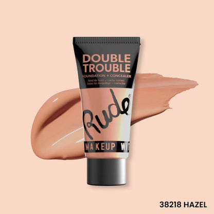 Rude Cosmetics Double Trouble Foundation and Concealer
