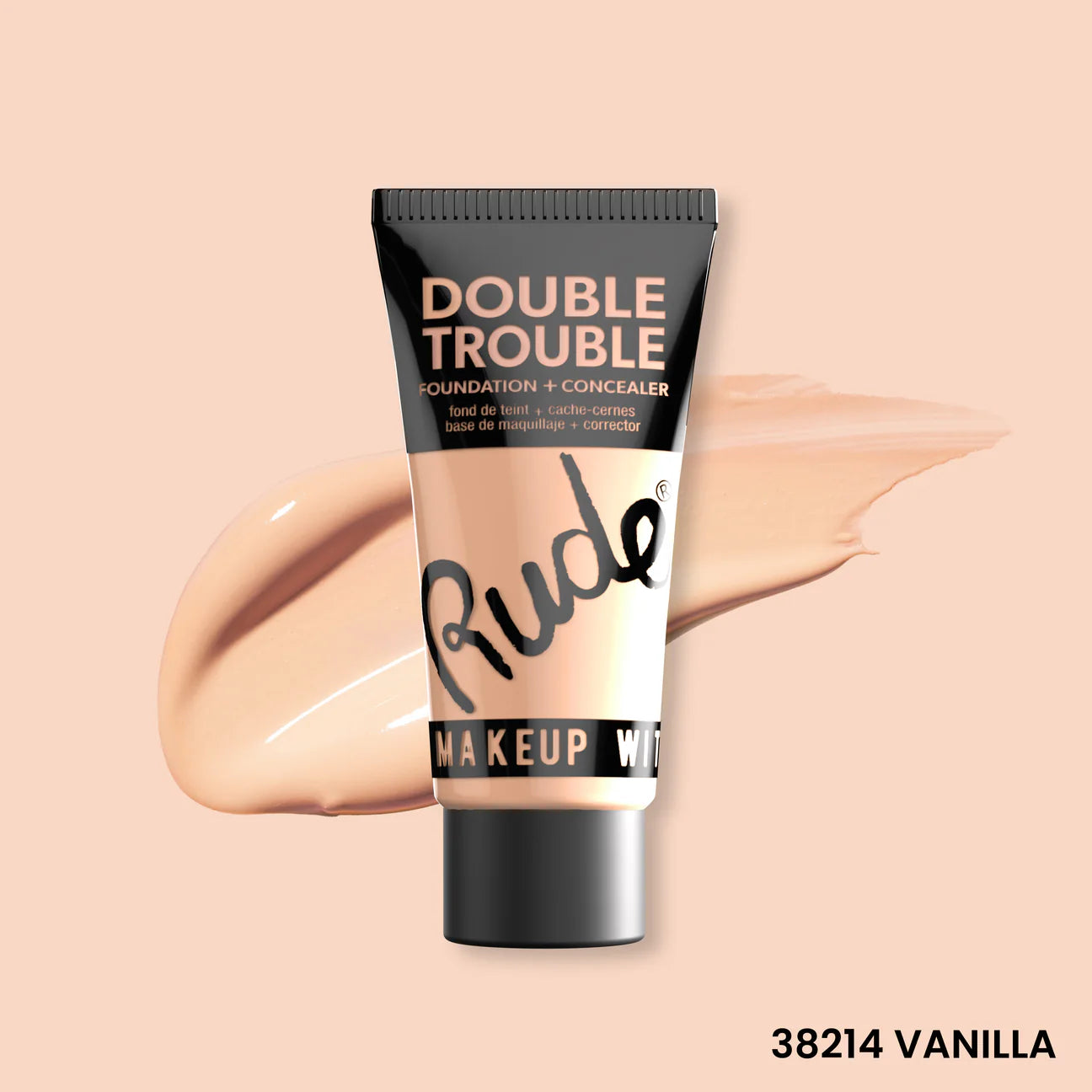 Rude Cosmetics Double Trouble Foundation and Concealer