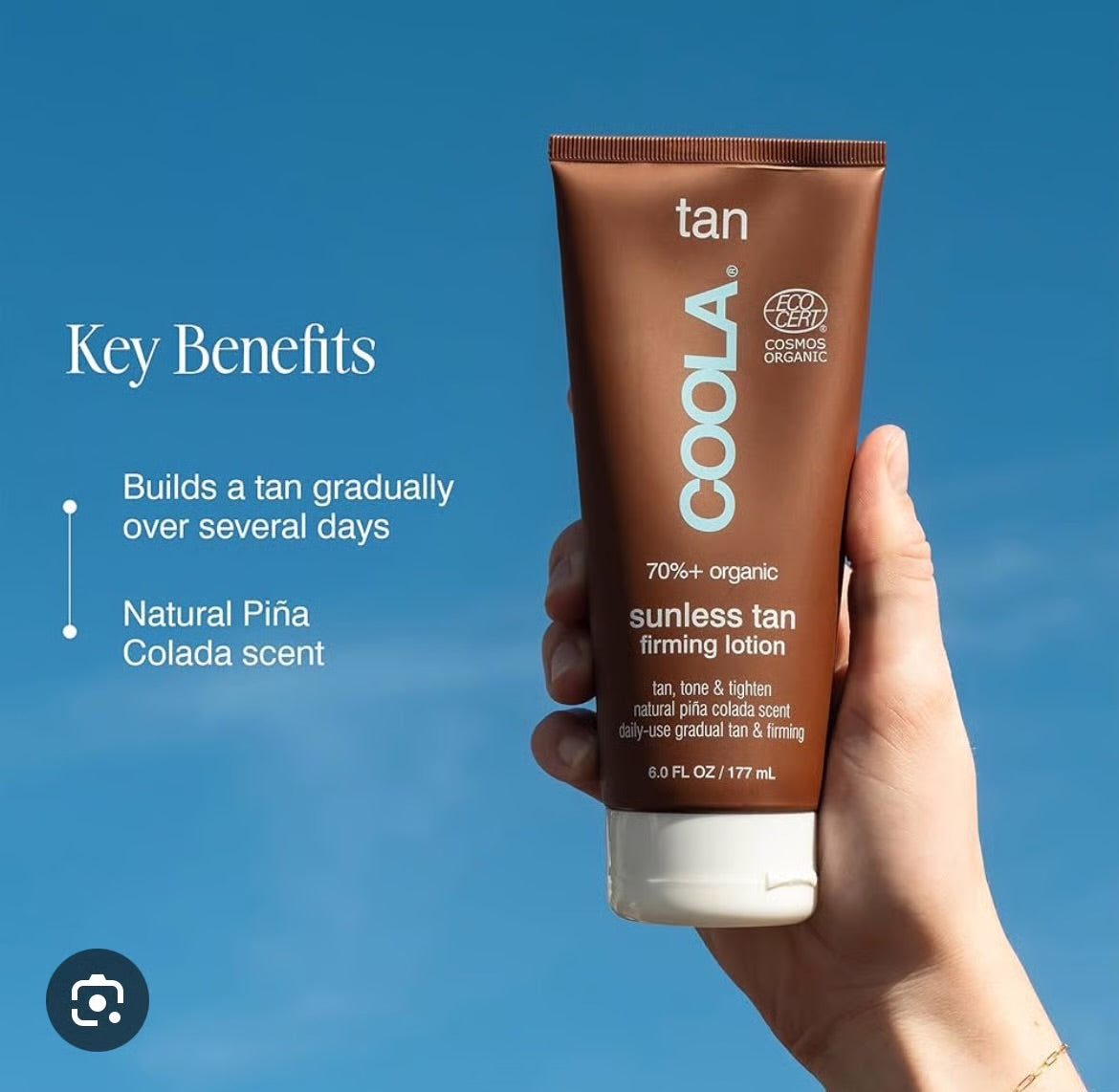COOLA Sunless Tan Firming Lotion