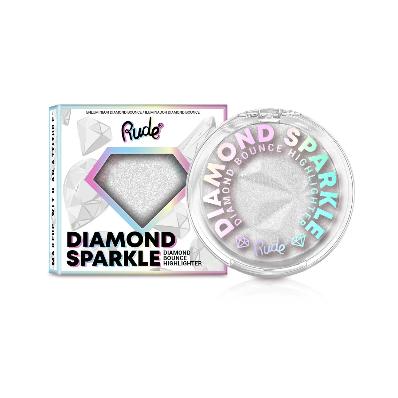 Rude Cosmetics Diamond Sparkle Bounce Highlighter