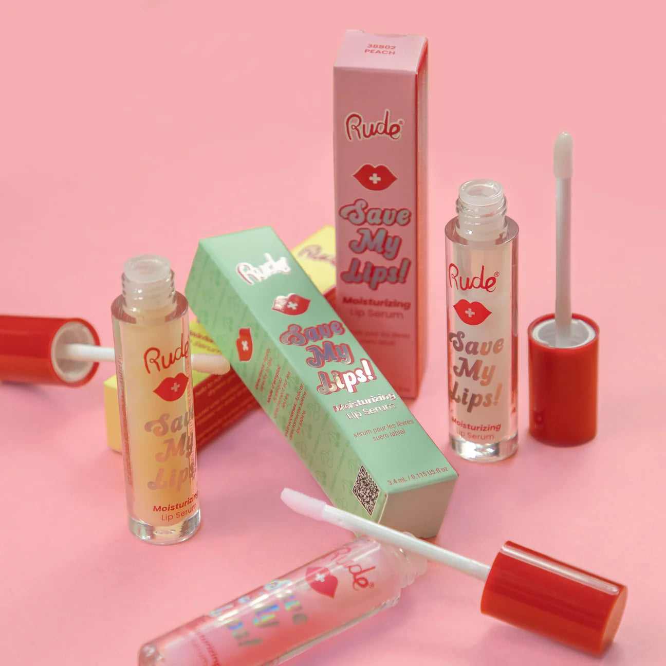 Rude Cosmetics Save My Lips Moisturizing Lip Serum