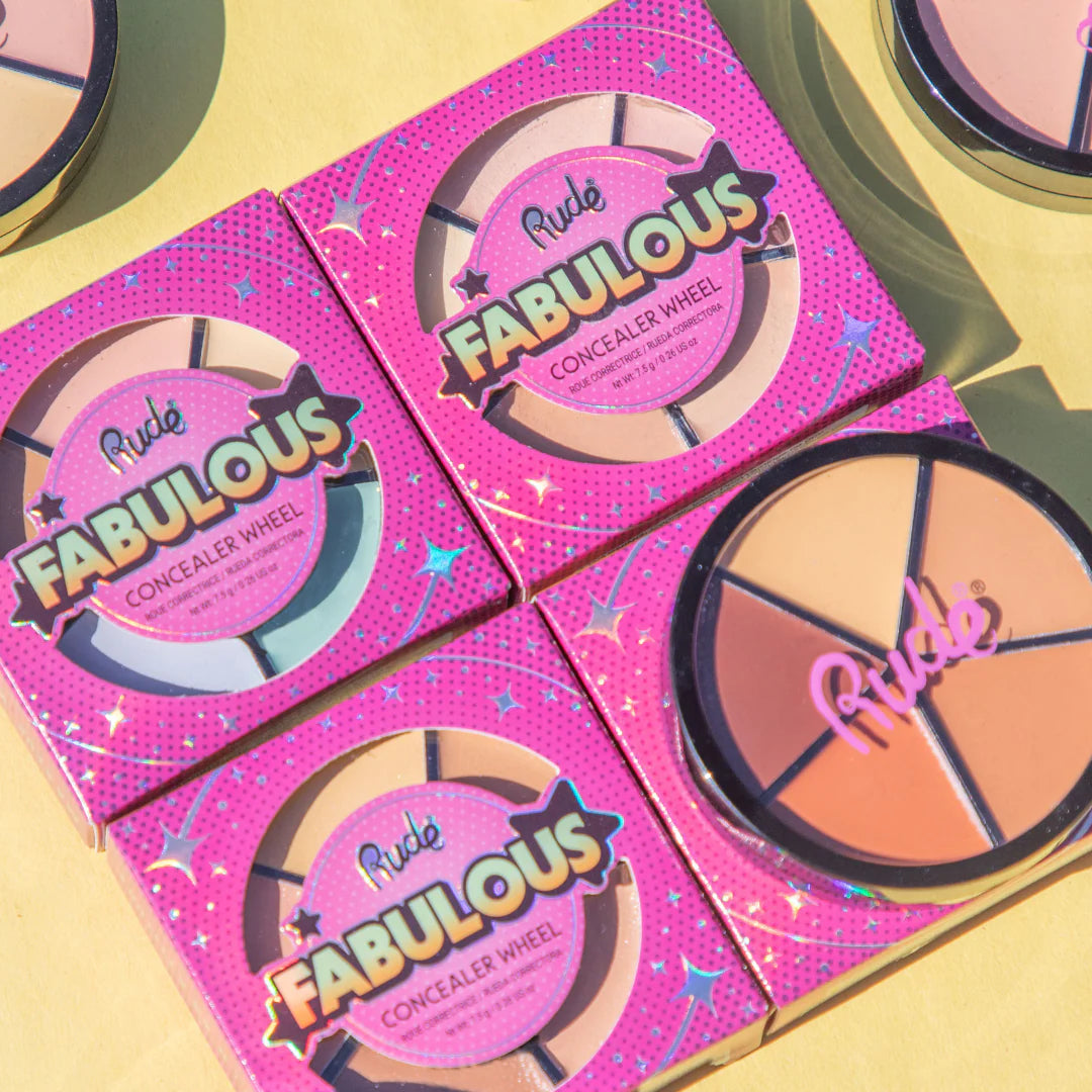 Rude Cosmetics Fabulous Concealer Wheel