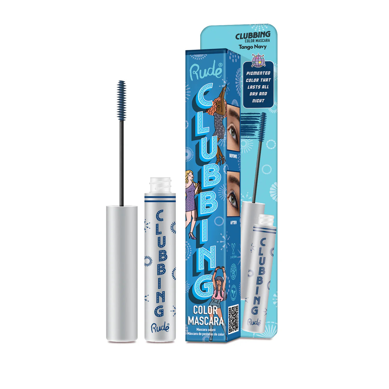 Rude Cosmetics Clubbing Color Mascara