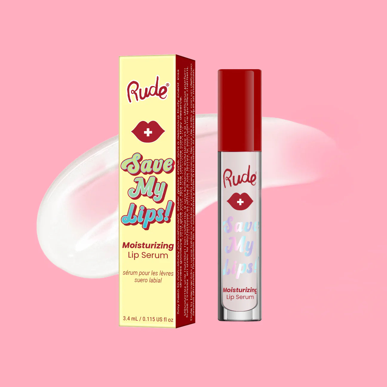 Rude Cosmetics Save My Lips Moisturizing Lip Serum