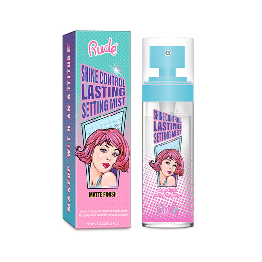 Rude Cosmetics Shine Control Lasting Makeup Mist
