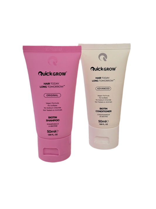 Quick Grow Shampoo and Conditioner set - Travel Size