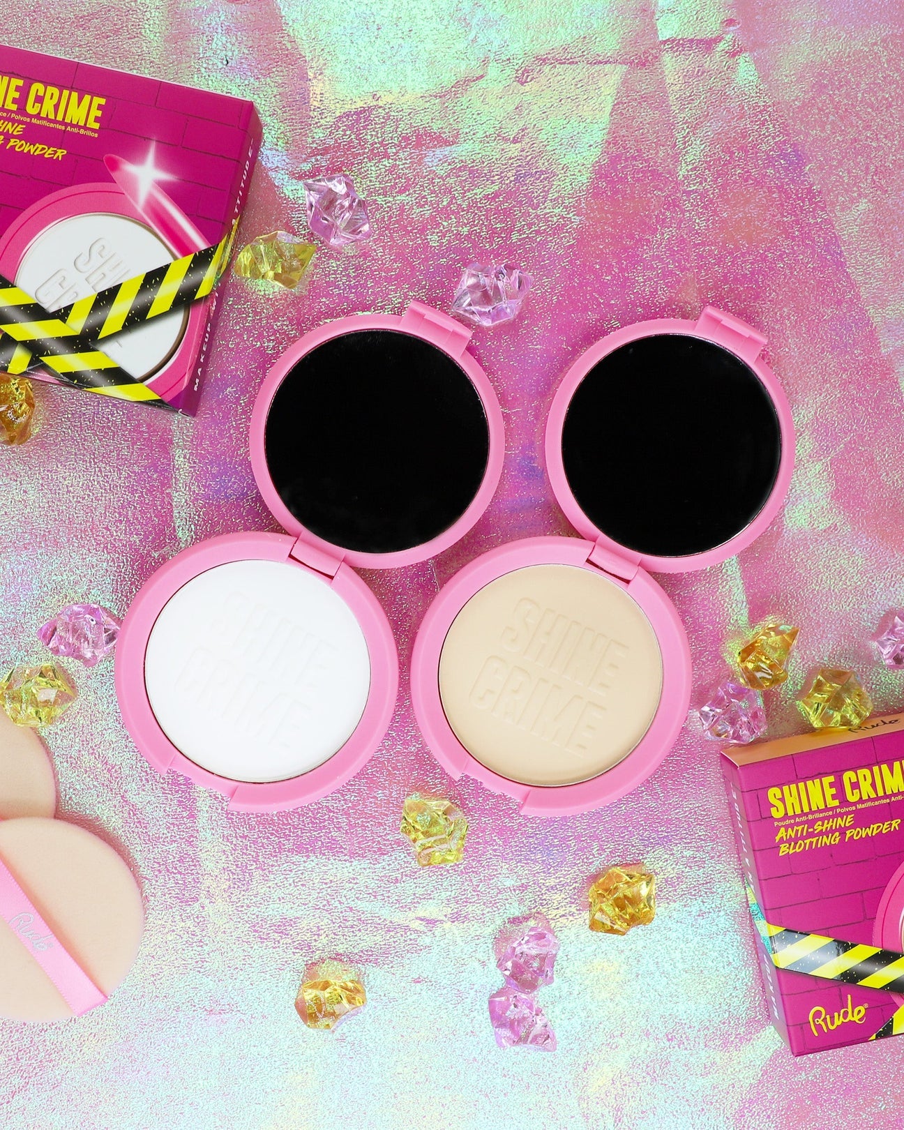 Rude Cosmetics Shine Crime Anti-Shine Blotting Powder