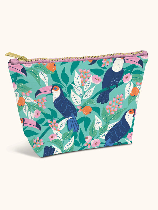 Clutch cosmetics bag