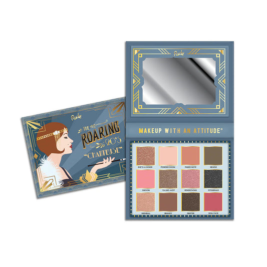Rude Cosmetics The Roaring 20's - 12 Color Eyeshadow Palette - Chanteuse