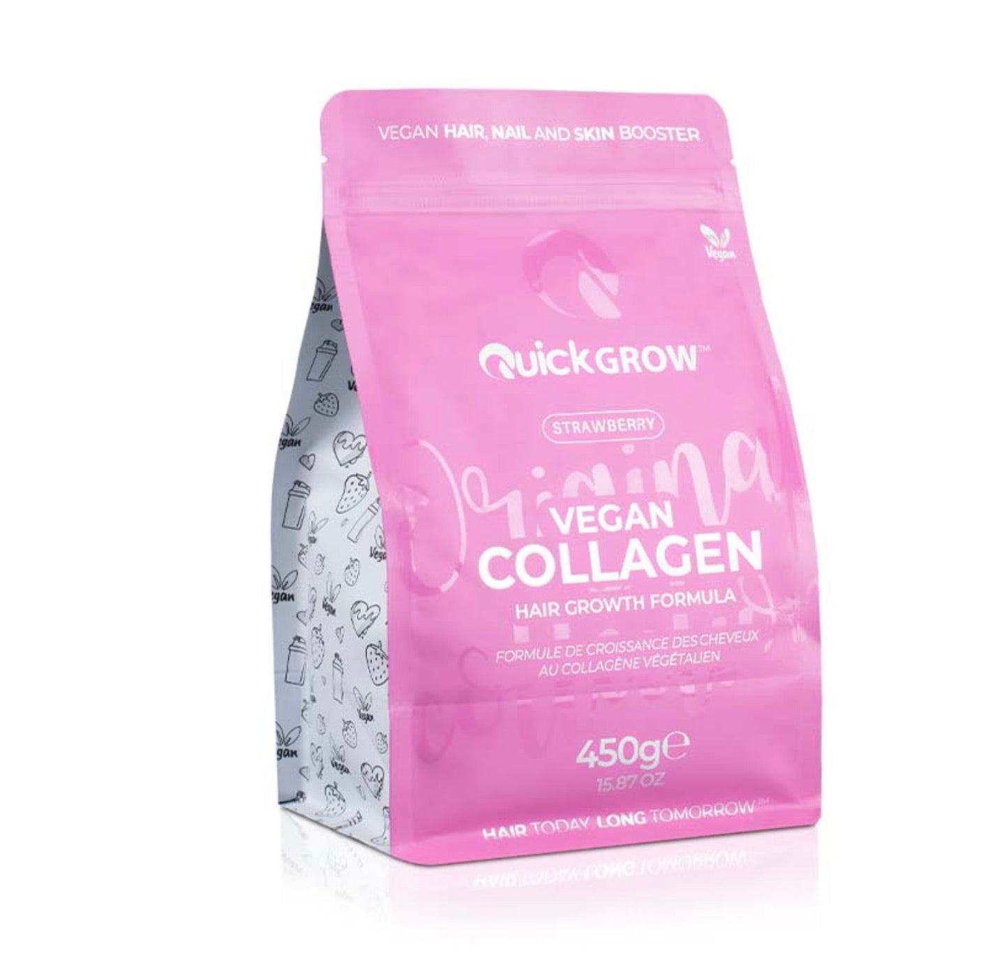 Quick Grow Collagen Hair Growth Formula Vegan Shake