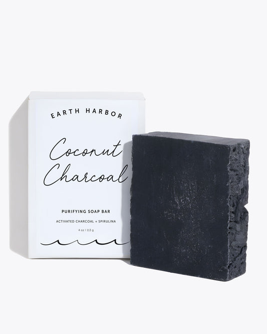 Earth Harbor Coconut Charcoal Purifying Soap Bar
