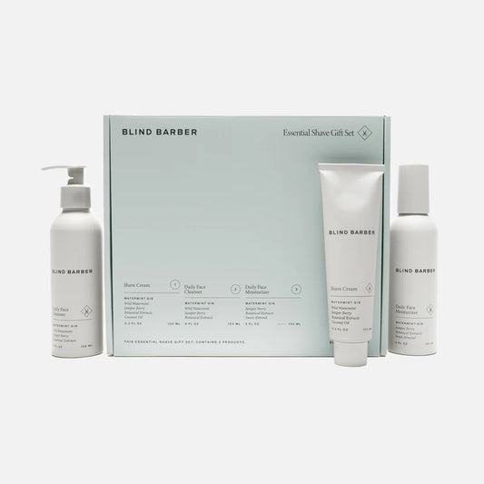 Blind Barber Gift set: Essential Shave