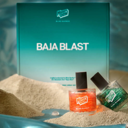 Blind Barber x Mountain Dew Baja Blast: Body Spray Set
