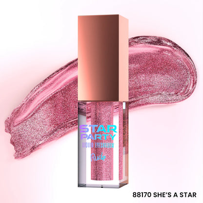 Rude Cosmetics Star Party Liquid Glitter Eyeshadow