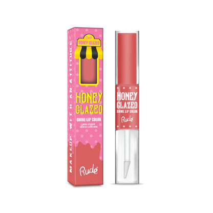 Rude Cosmetics Honey Glazed Shine Lip Color