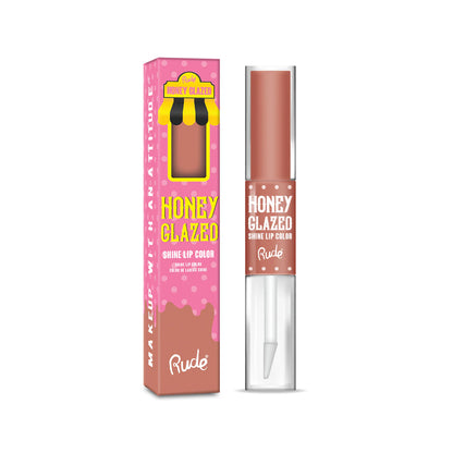 Rude Cosmetics Honey Glazed Shine Lip Color