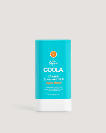 COOLA Clear Sunscreen Stick SPF 30 Tropical Coconut