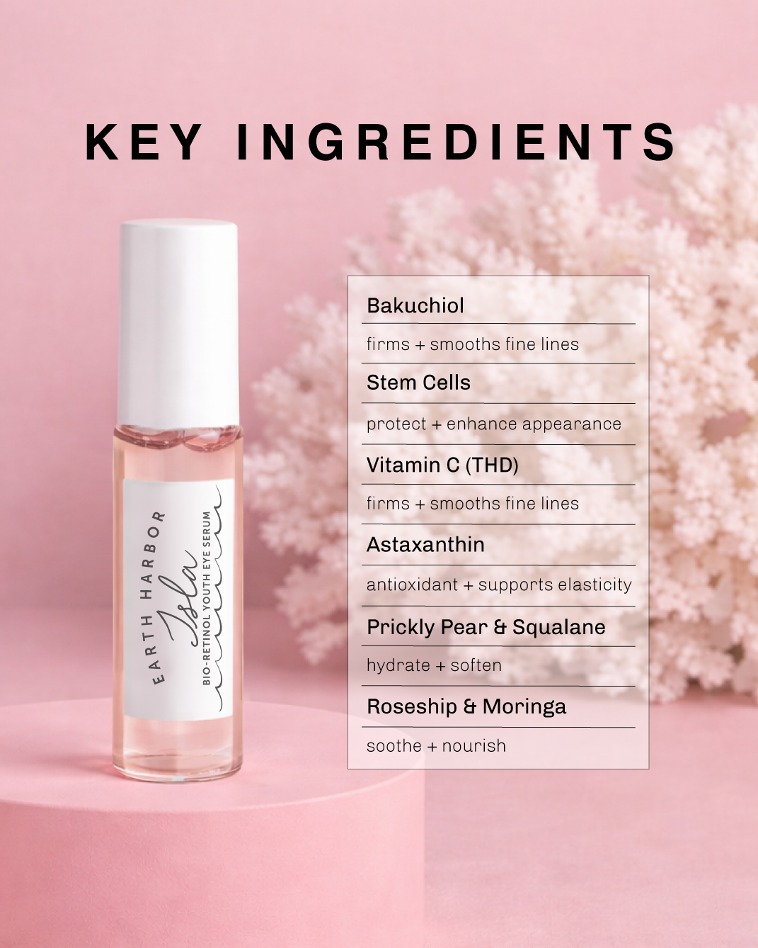 Earth Harbor Isla Bio - Retinol Youth Eye Serum