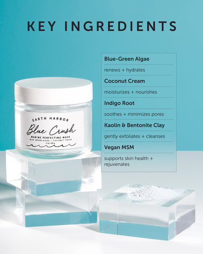 Earth Harbor Blue Crush Marine Perfecting Mask
