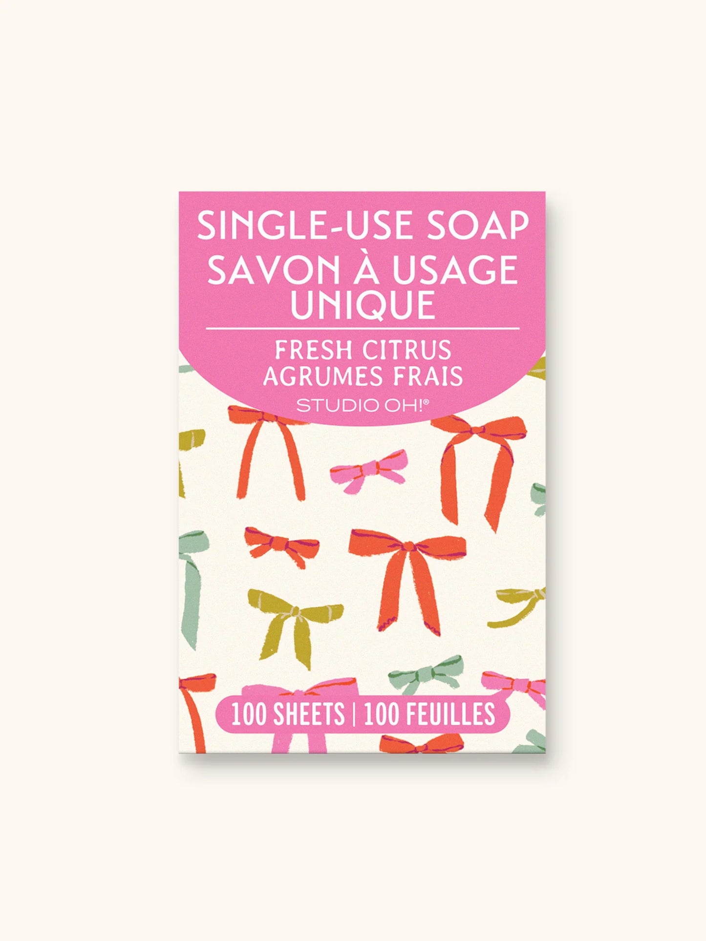 Soap sheets pocket pack - 100 sheets
