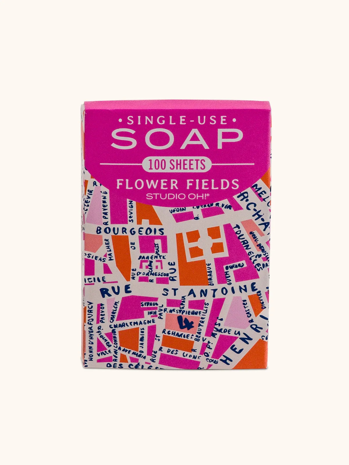 Soap sheets pocket pack - 100 sheets