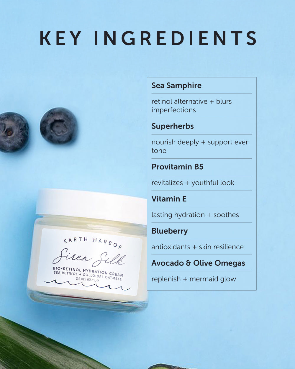 Earth Harbor Siren Silk Bio Retinol Hydration Cream