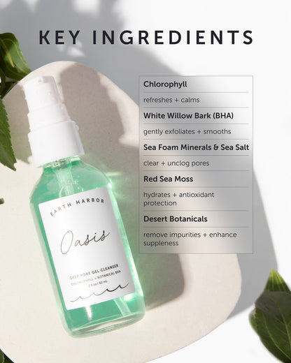 Earth Harbor Oasis Deep Pore Gel Cleanser