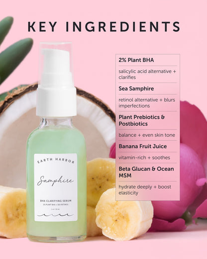 Earth Harbor Samphire BHA Clarifying Serum