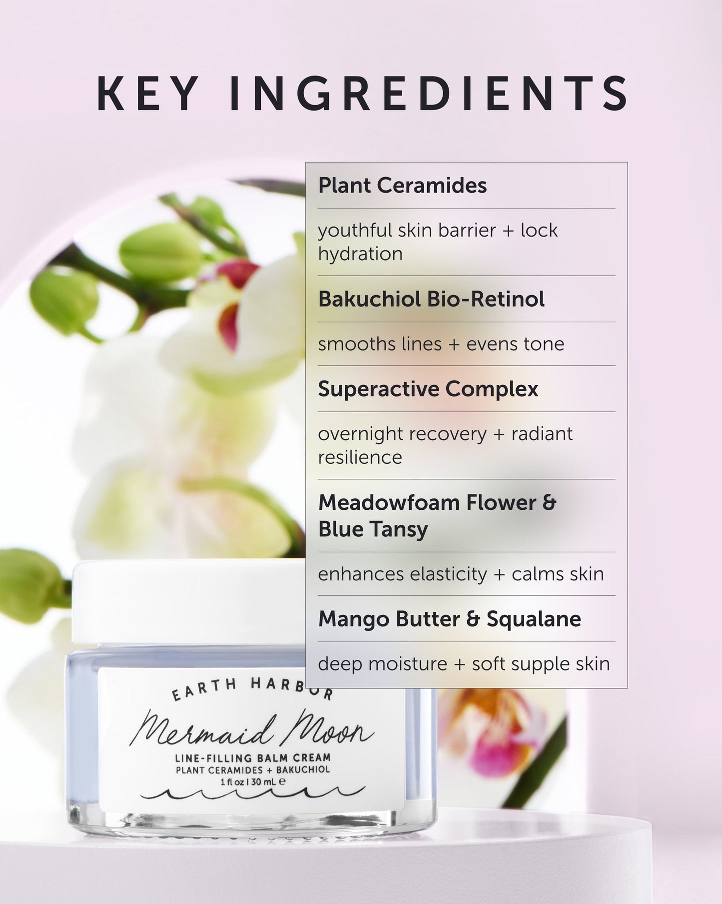 Earth Harbor Mermaid Moon Line Filling Balm Cream