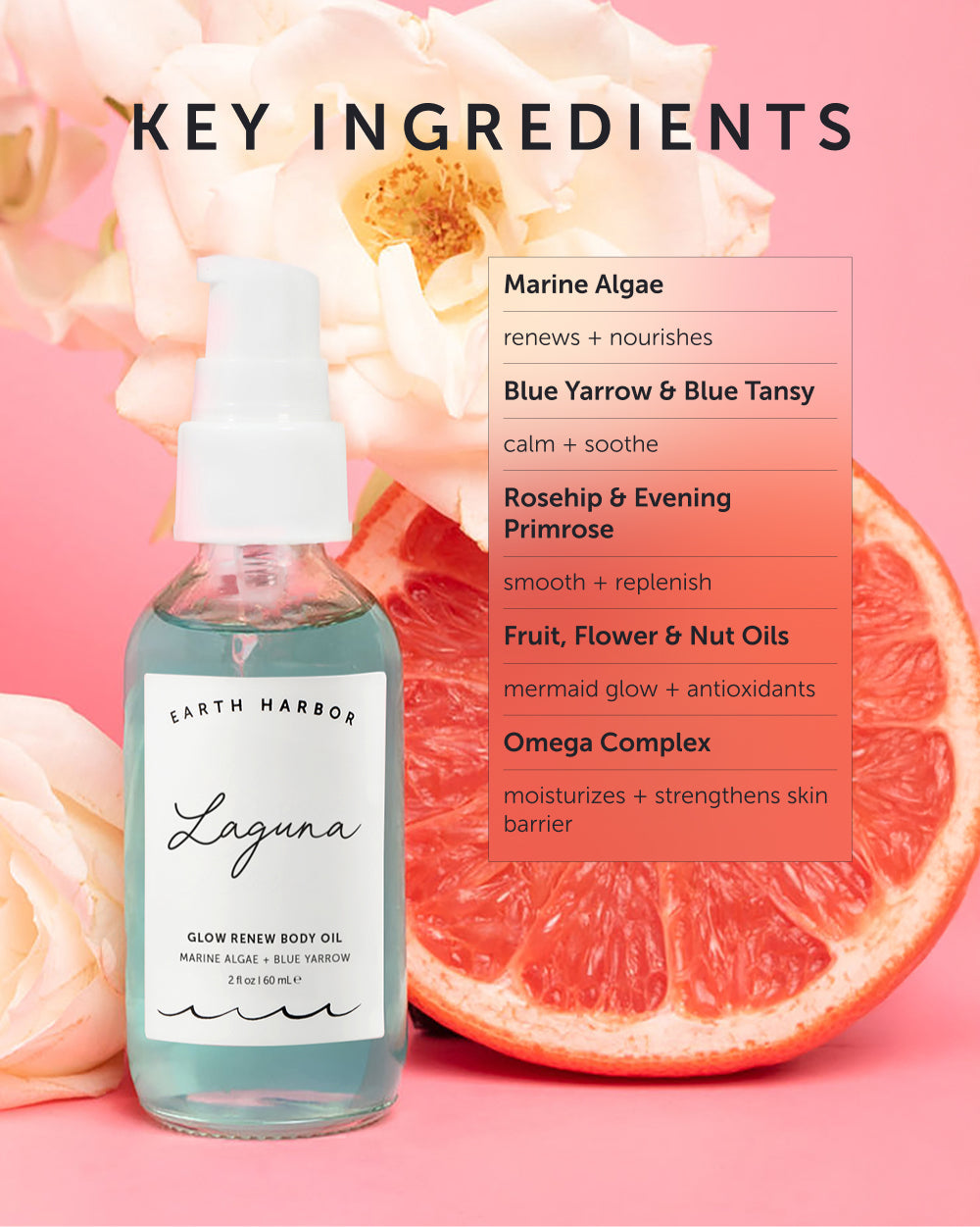 Earth Harbor Laguna Glow Renew Body Oil