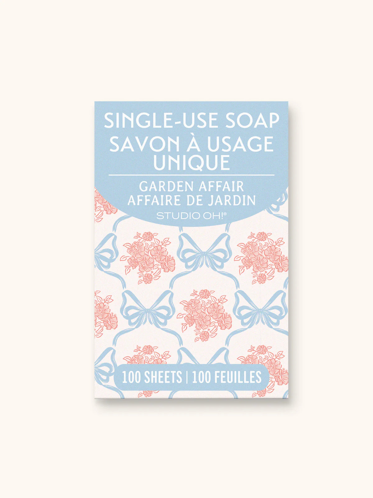 Soap sheets pocket pack - 100 sheets