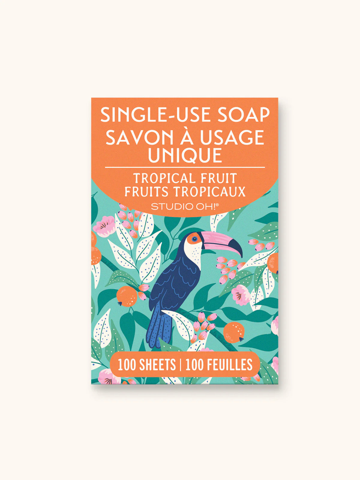 Soap sheets pocket pack - 100 sheets