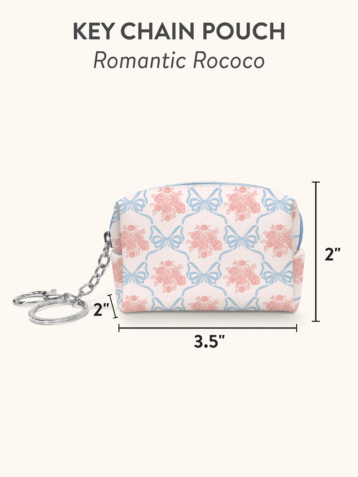 Mini keychain pouch
