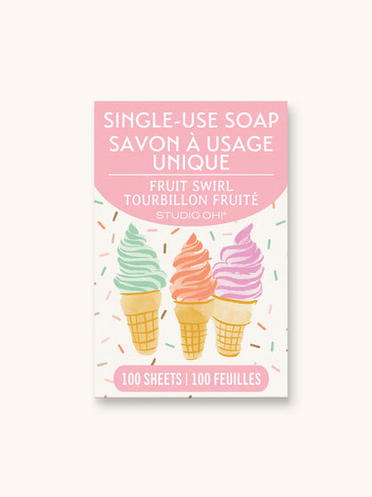 Soap sheets pocket pack - 100 sheets