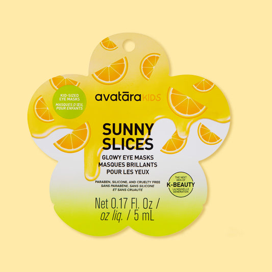 Avatara Kids Sunny Slices Glowy eye masks