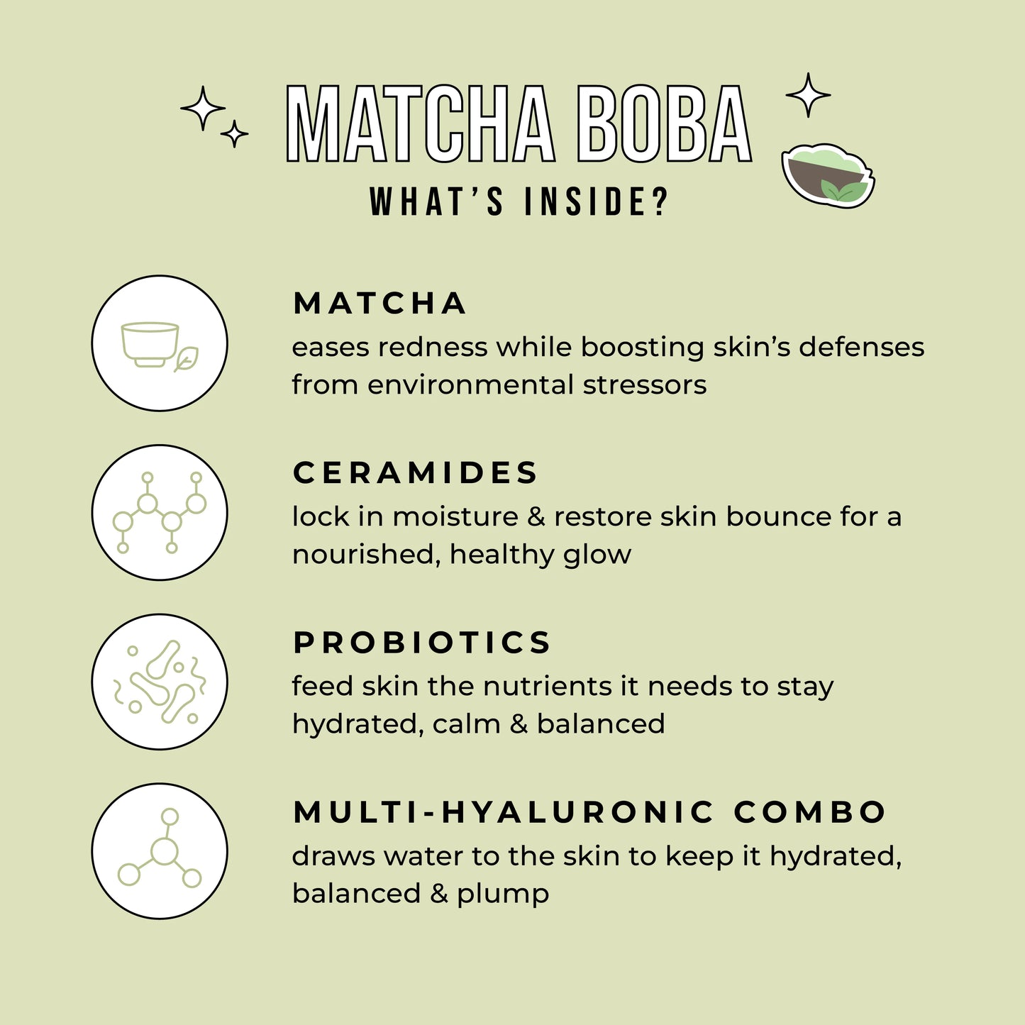 Avatara Matcha Boba Mask