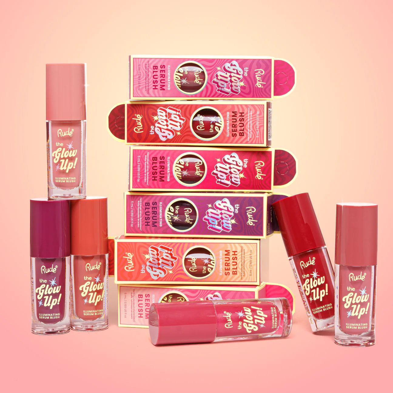 Rude Cosmetics The Glow Up! Illuminating Serum Blush