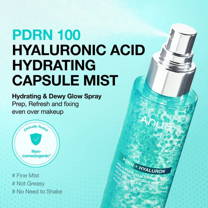 Anua PDRN Collagen Glow Facial Serum Spray mist